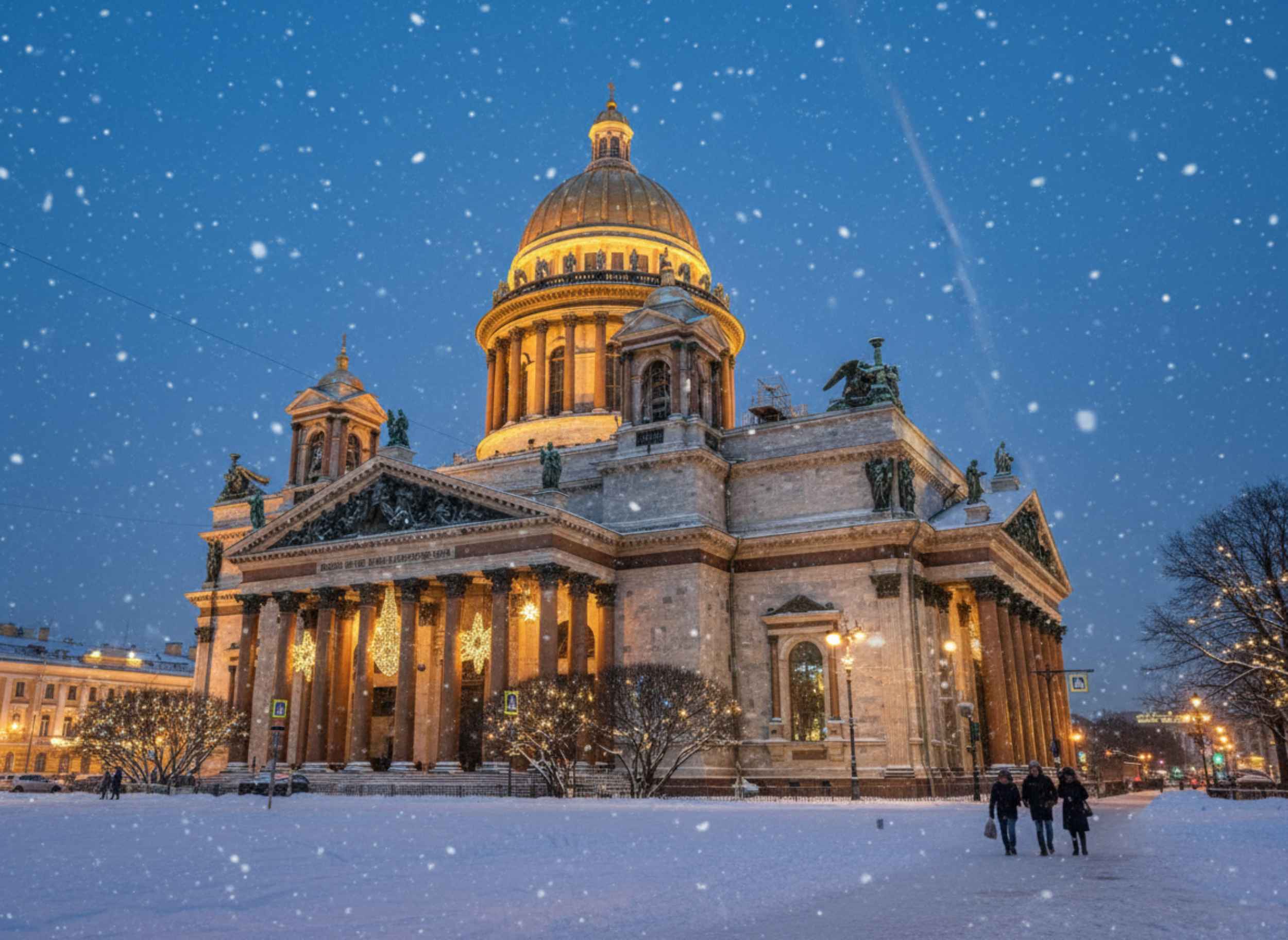 Новогодний Петербург фото