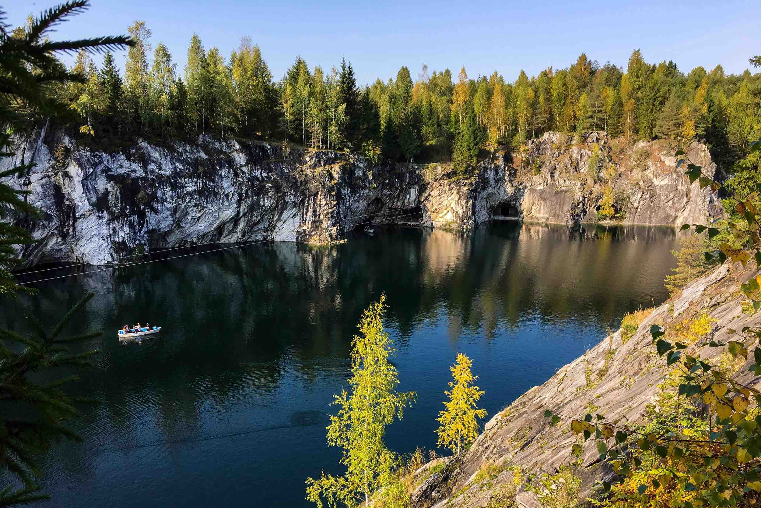 Горный парк Рускеала и водопады. Все включено фото